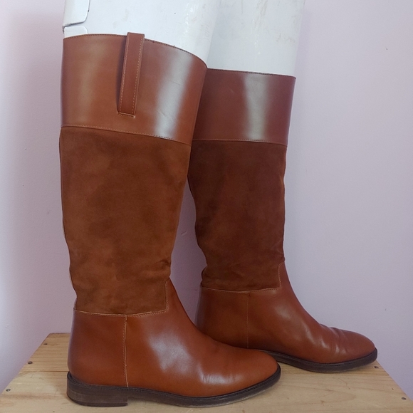 Michael Kors Shoes - Vintage 90's Michael Kors brown leather derby boots size 8, made in Italy 🇮🇹